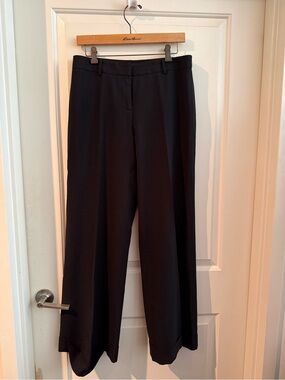 Vintage Moda International Black Wide-Leg Dress Pants